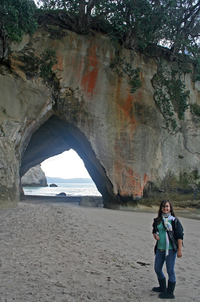 Connie and Cave to Cathedral Cove